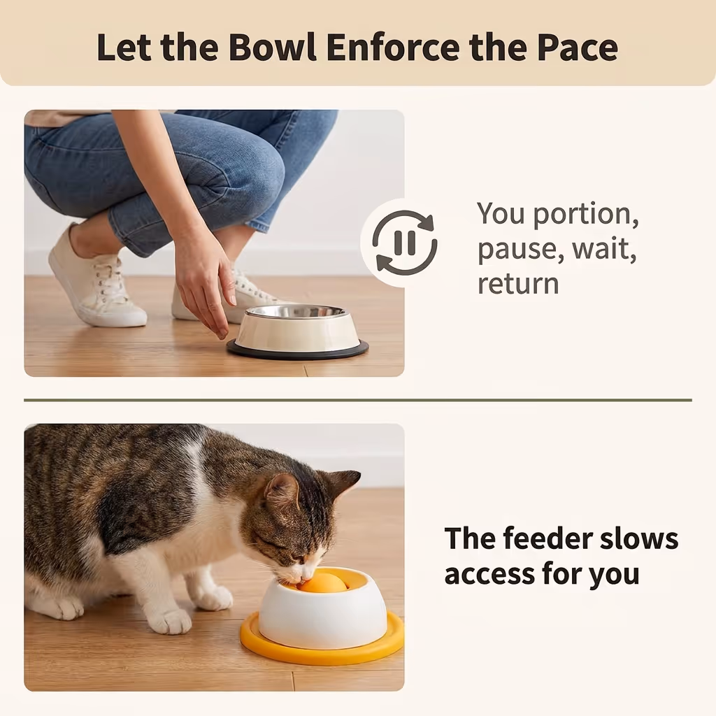 Cat Slow Feeder Bowls — Section 4-2