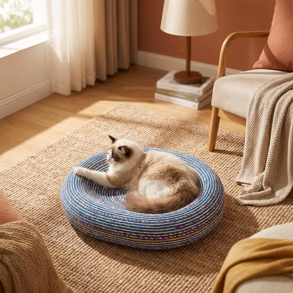 Cat Sisal Scratcher Bed — Section 4-2