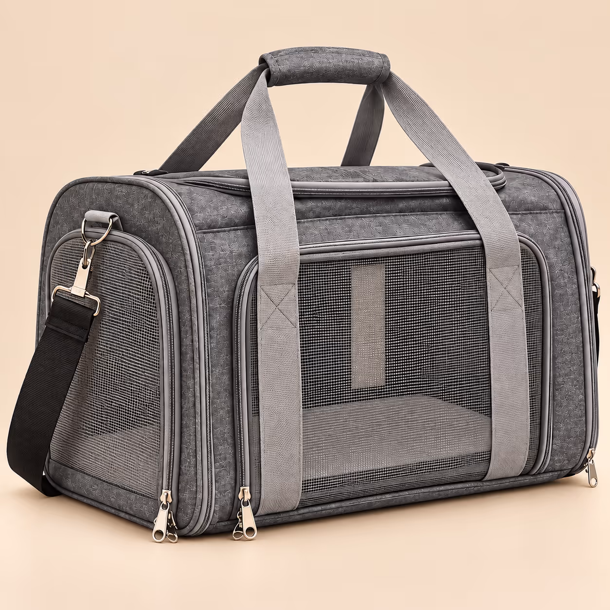 Top-Loading Cat Carrier for Medium & Large Cats